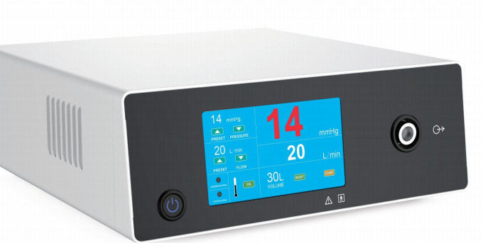 100-220V ল্যাপারোস্কোপিক Co2 ইনসাফলেটর 1-40L/মিনিট উষ্ণতা এবং ডেমিস্ট ফাংশন সহ